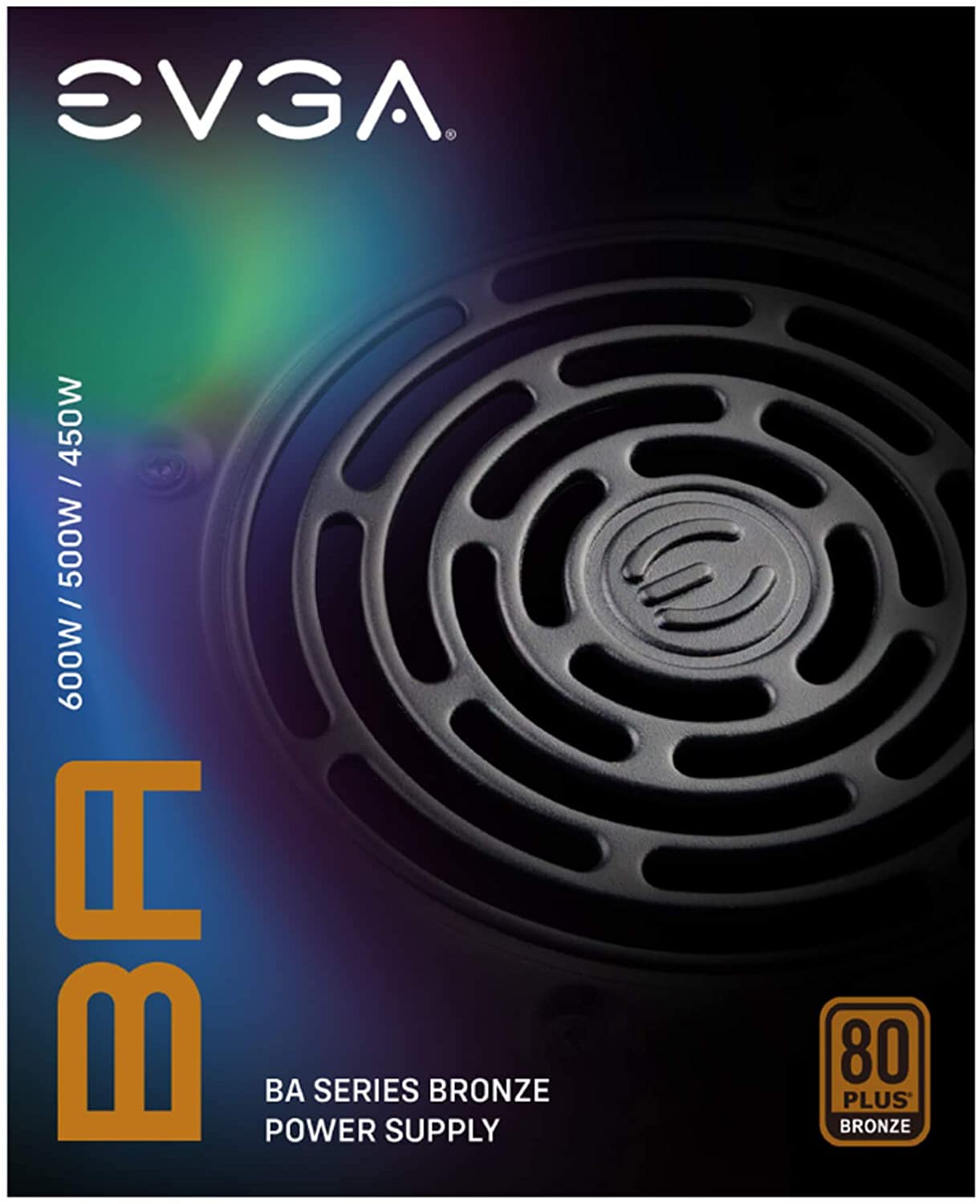 EVGA 80 Plus Bronze 600w Fuente ATX 100-Ba-0600-K1 - Imagen 2