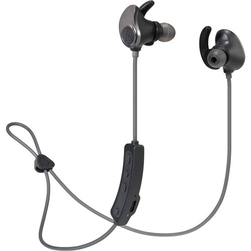 Audio-Technica ATH-SPORT90BT SonicSport Wireless In-Ear Sport Headphones & Music Player - Imagen 7