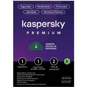 Kaspersky Premium 1 Dispositivo 24 Meses VPN ilimitado